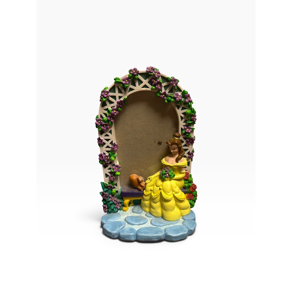 Disney Store Princess Belle Garden Picture Frame Beauty and the Beast